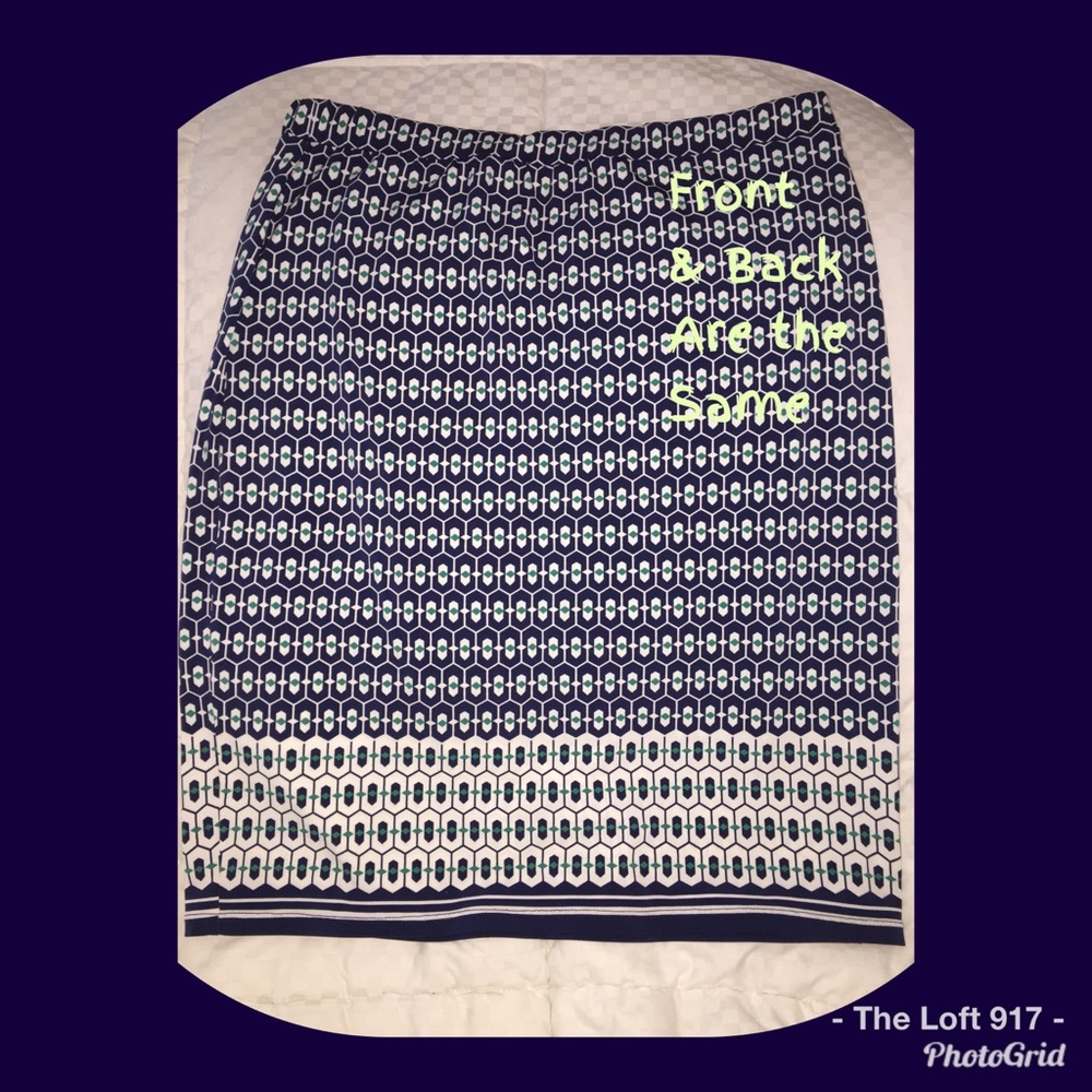 🍃🌱Max Studio Printed Midi Skirt🌱🍃 - Picture 2 of 6